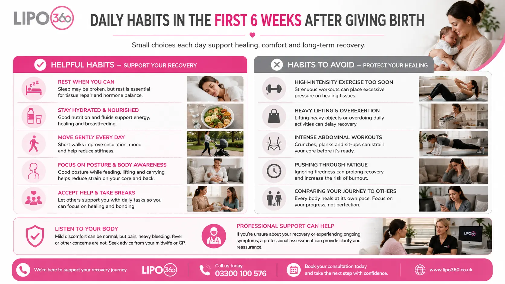 What to Do (and Avoid) in the First 6 Weeks After Giving Birth To Avoid Diastasis Recti 3 First 6 Weeks After Giving Birth To Avoid Diastasis Recti Barry : Daily Habits in the First 6 Weeks After Giving Birth